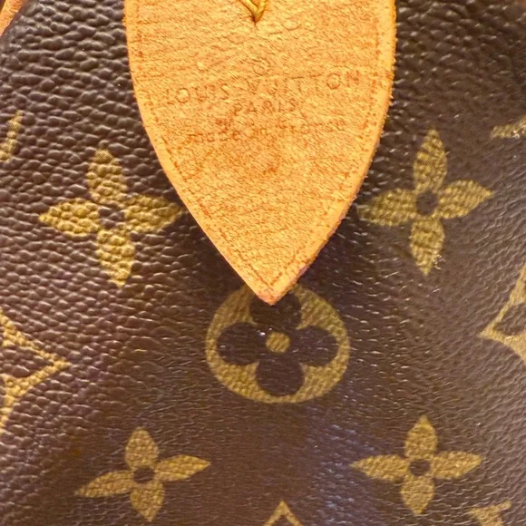 Louis Vuitton LV Monogram Speedy 35 AUTHENTIC Vintage CLEAN interior - Picture 2 of 13
